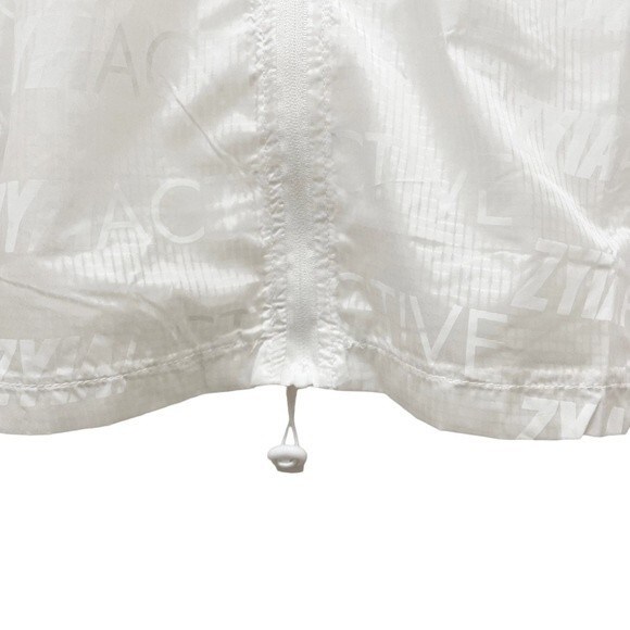 NWT Zyia Active White Sheer Breeze Hooded Jacket Windbreaker Women’s Size XXXL - Picture 9 of 16